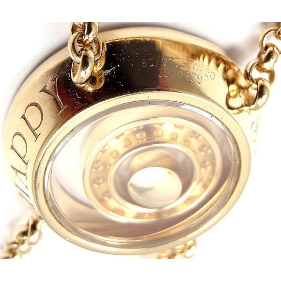 Rare! Authentic Chopard Happy Spirit Diamond Chain Bracelet - Picture 8 of 12